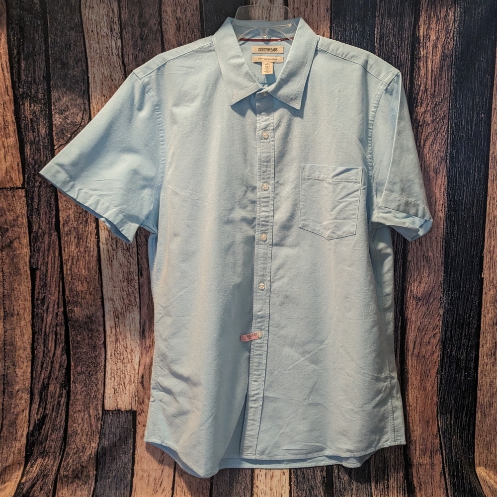 Light Blue Short Sleeve Shirt